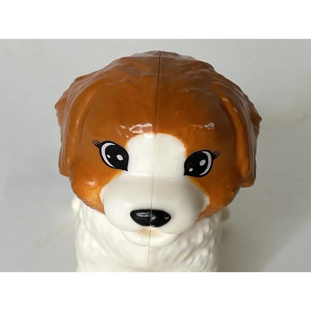 Barbie Doggy Day Care Replacement Dog Pups St Bernard Animal Puppy Mattel Peeing